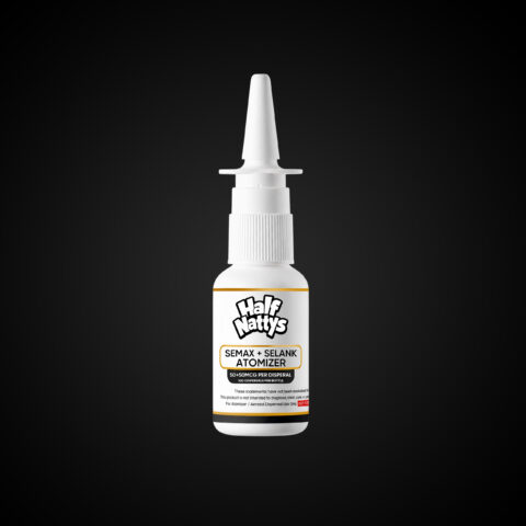Half Nattys Semax plus Selank atomizer spray bottle